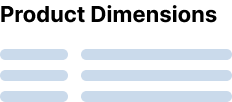 Product Dimensions