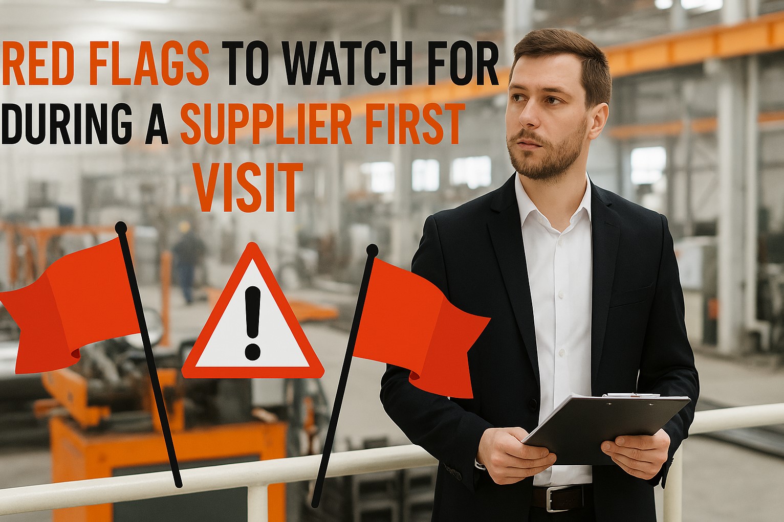 Supplier First Visit Red Flags Issues Precuations