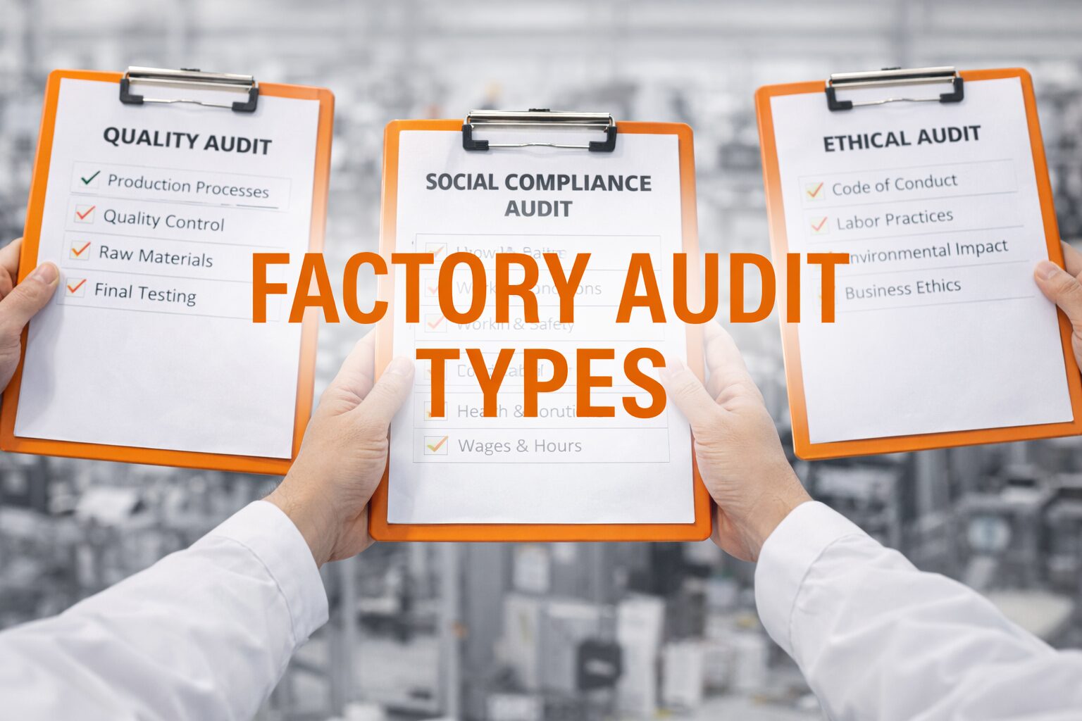 Different Factory Audit Types