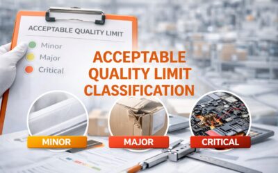 Acceptable Quality Limit (AQL) Classification: Three Main Defect Types