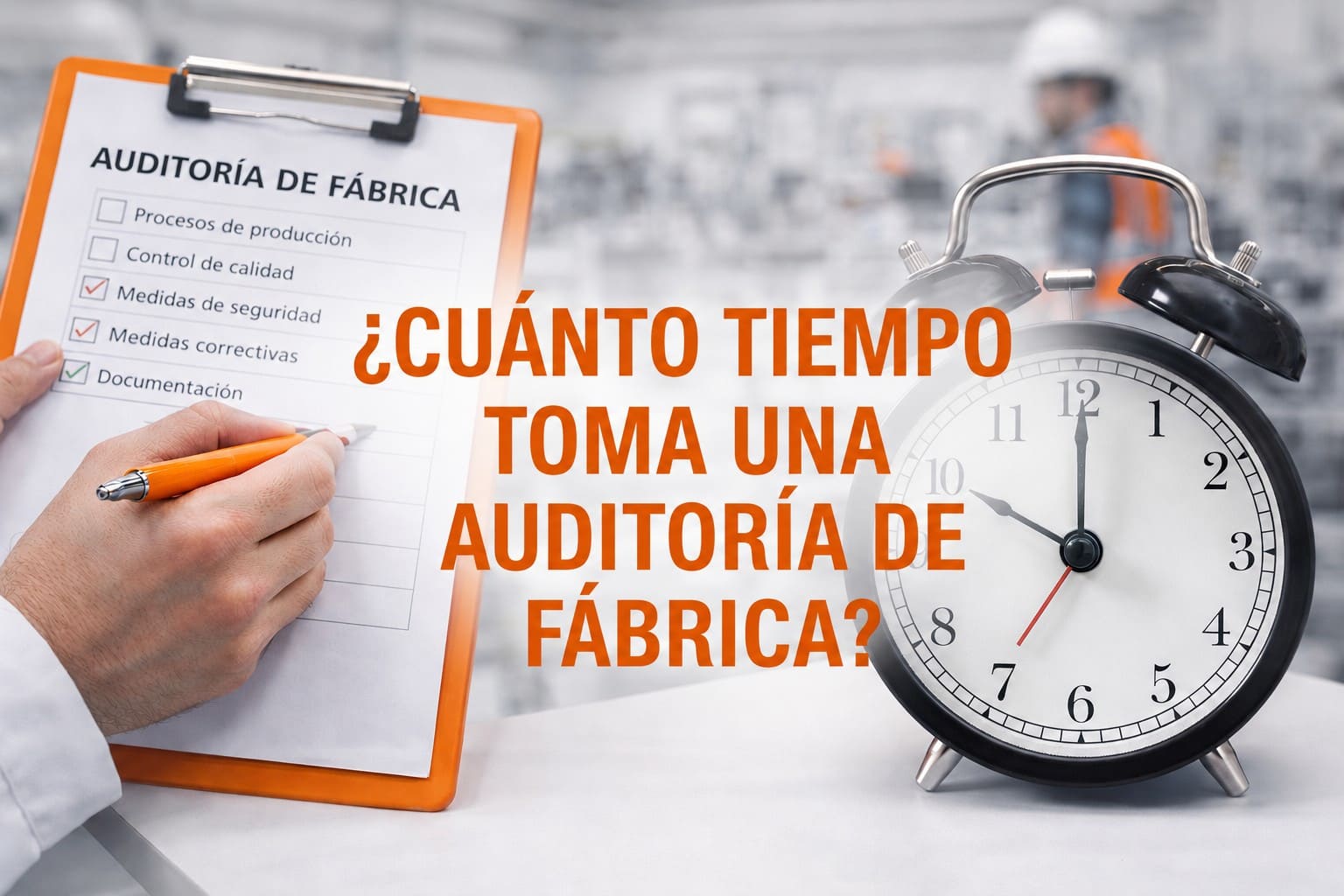¿Cuánto tiempo dura una auditoría de fábrica? ¿Cuánto tiempo dura una auditoría de fábrica?