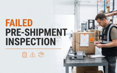 What to Do When a Pre-Shipment Inspection Fails: Re-Inspection, Sorting & Chargeback Protocols